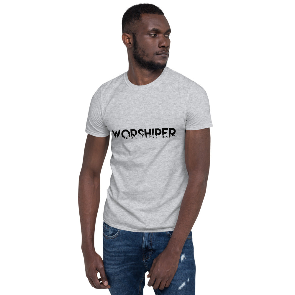 Worshiper (White) Urban Wear Short-Sleeve Unisex T-Shirt